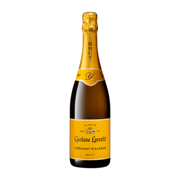 Botella de Gustave Lorentz Crémant d'Alsace Brut 75 cl.