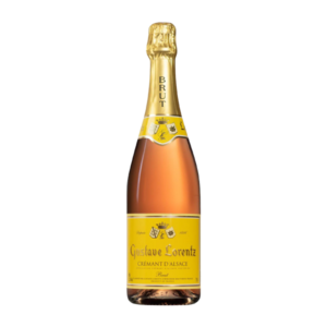 Botella de Gustave Lorentz Crémant d'Alsace Rosé Brut 75 cl.