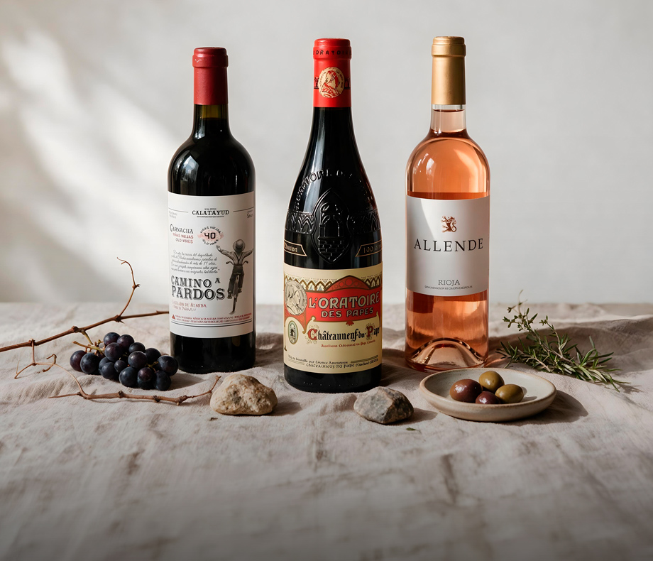 Vinos de Garnacha – selección de vinos elaborados con uva Garnacha