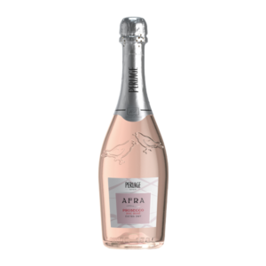 Botella de Afra Prosecco Rosé Extra Dry de Perlage de 75 cl.